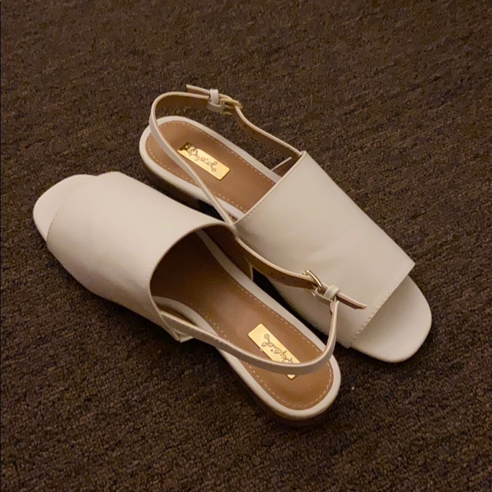 White Sandals